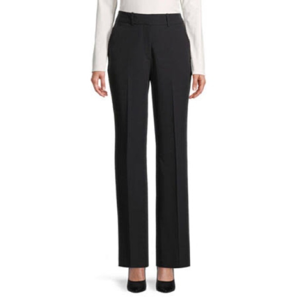 Express Women’s Black Straight-Leg Trousers | Size M